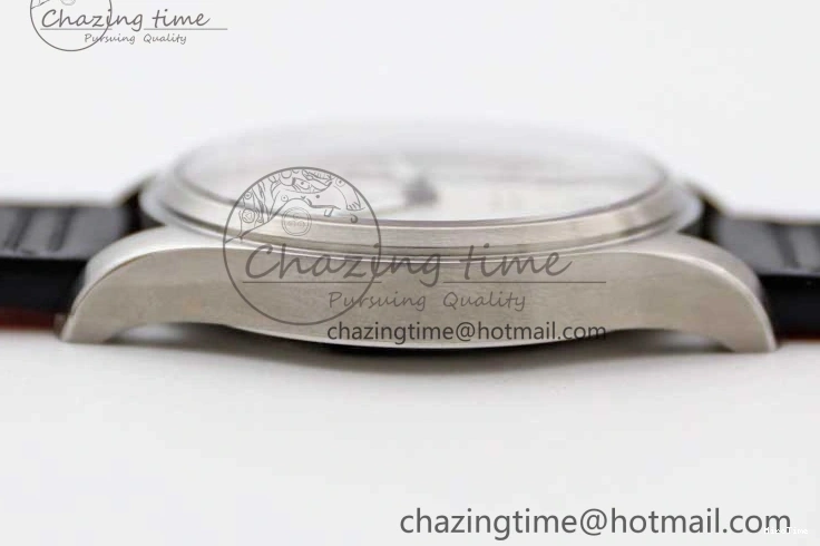 MIROTIME 0311 Vibrant Mark XVIII IW327001 SS M+F 1:1 Best Edition Black Dial on Black Leather Strap A 7055